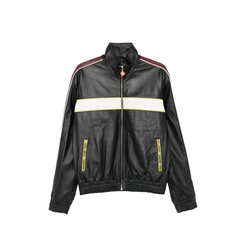 Casablanca Black Jackets  Leather Jackets Men